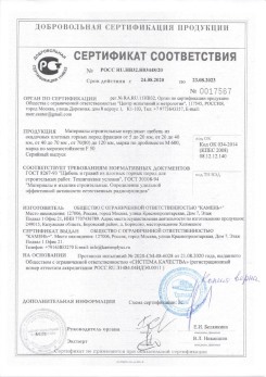 2020.02.06 Шатура - Приложение 2 к сертификату изделия системы водосточной.