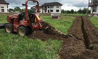 Копка траншей для водопровода в Шатуре: цена за метр от 942 руб.
